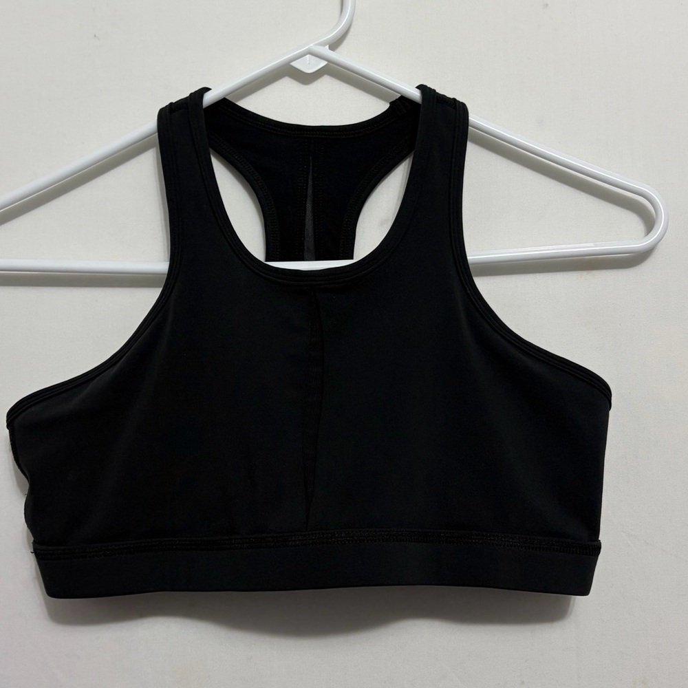 Evolve Black Racerback Sports Bra women’s Size L✨